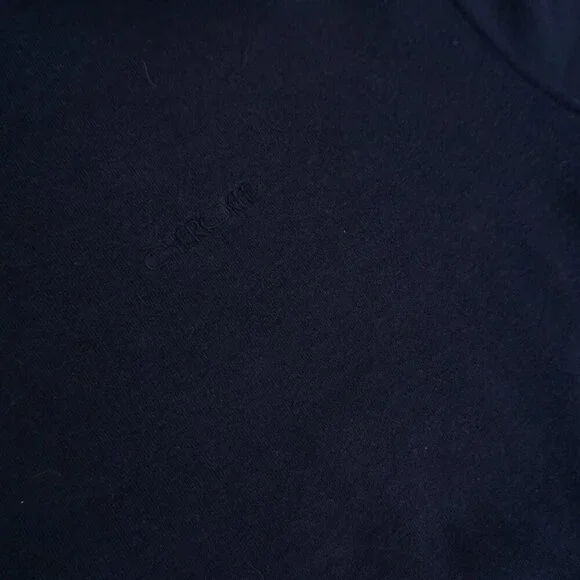 Vintage Cherokee Navy Cotton Blend Boxy Fit Crewneck Sweater XL - Picture 8 of 9